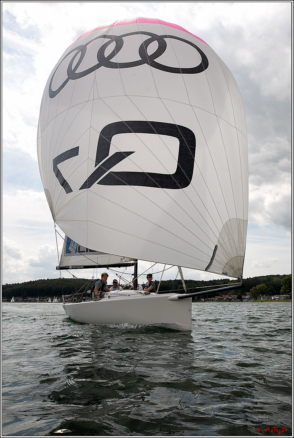 J70 - WOODLAND, 12.06.2021 Segelboot; Segeln; Woodland; Spinnaker; J70; Sorpesee; Sauerland